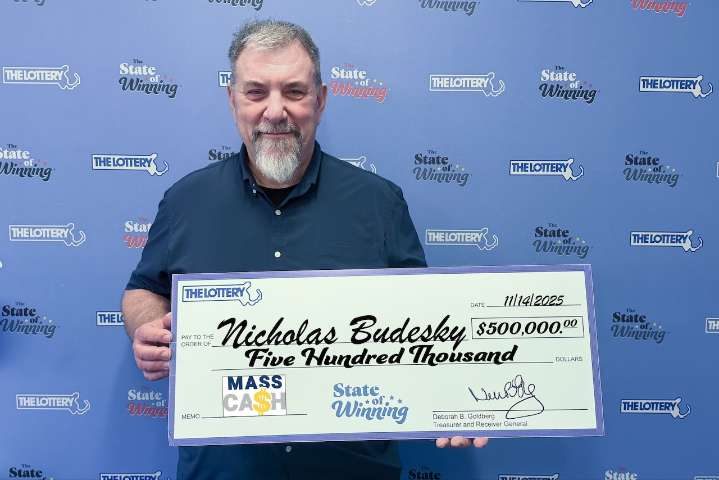 Lowell man wins $500K playing lottery with birthday, anniversary numbers