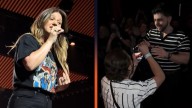 Kelly Clarkson Helps Couple Get Engaged at Las Vegas Show!