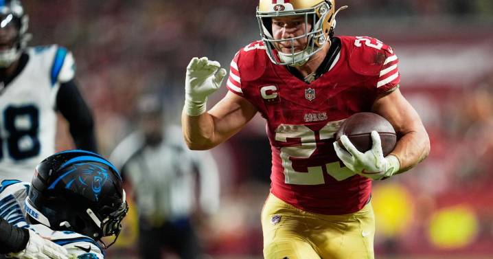 Christian McCaffrey's big night leads 49ers to 20-9 victory over Carolina Panthers