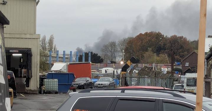 Fire update after large clouds of smoke seen over Cambridgeshire town