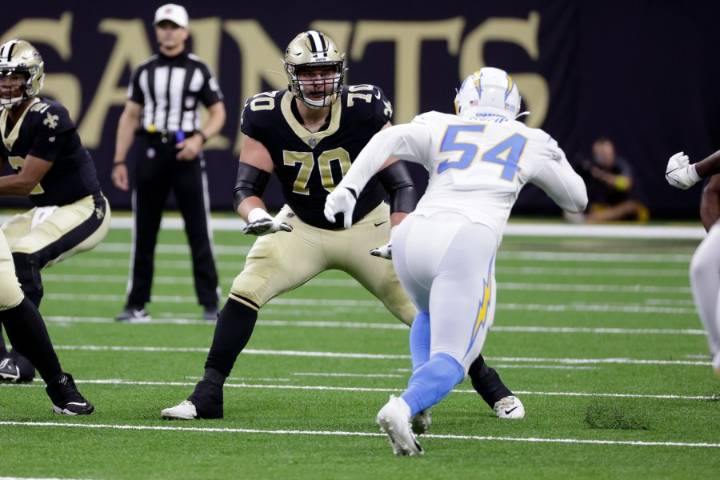 Saints trade offensive lineman Trevor Penning to Chargers: Report