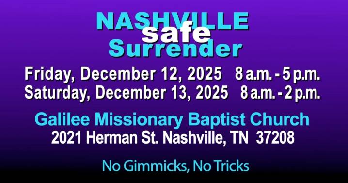 MNPD announces Safe Surrender to resolve non-violent warrants in December