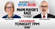 Miami mayoral candidates Eileen Higgins and Emilio Gonzalez face off in debate moderated by CBS News Miami. Here's how to watch.