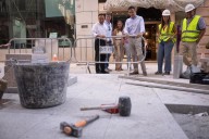 La remodelación de la calle San Antón mantiene de forma definitiva el giro desde la calle Recogidas