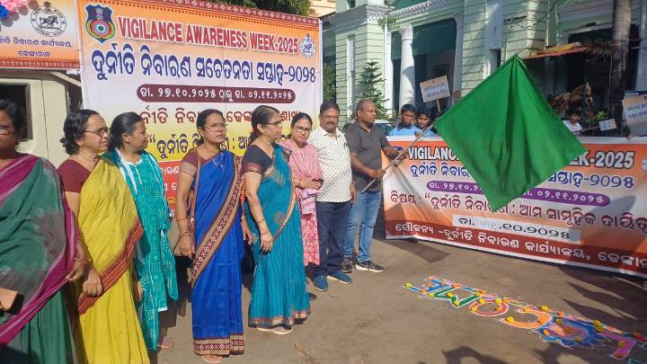 Anti-Corruption Awareness Padayatra Held in Dhenkanal