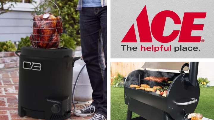 Prep for Thanksgiving with a new smoker from Ace Hardware