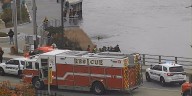 Man taken into custody after being pulled from St. Joseph River in downtown South Bend