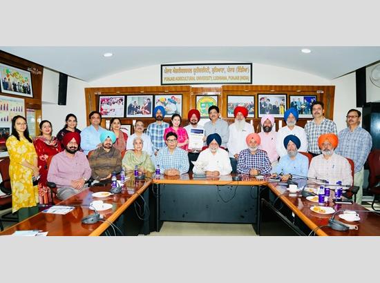 PAU honoured with IIRF Education Impact Award 2026 for excellence in Agricultural Mentorship [ FULL VIEW ]