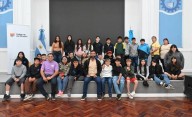 Alumnos de escuela de Corcovado visitaron la Casa de Gobierno en Rawson