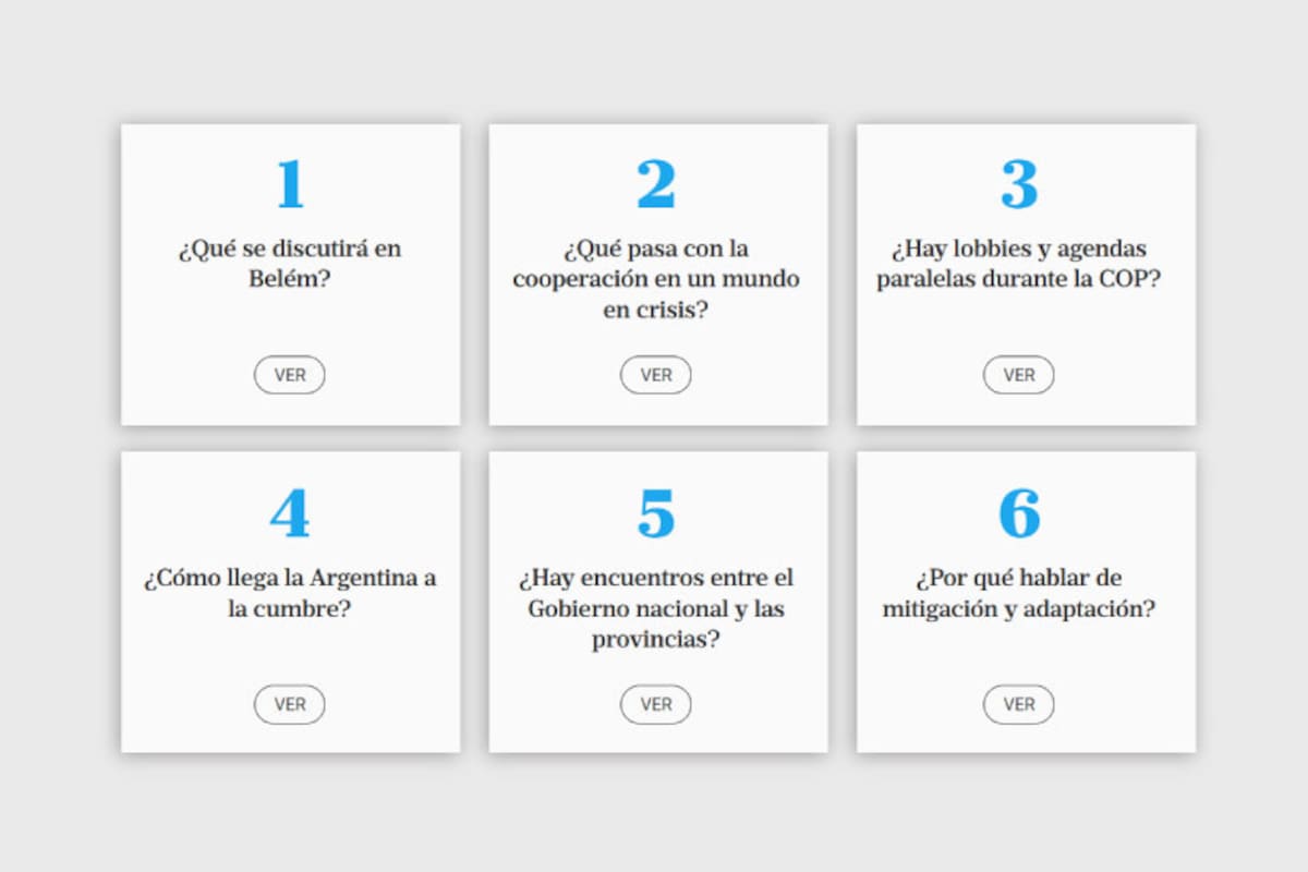 Cumbre del Clima. Los temas más urgentes que se tratarán en uno de los eventos internacionales más multitudinarios
