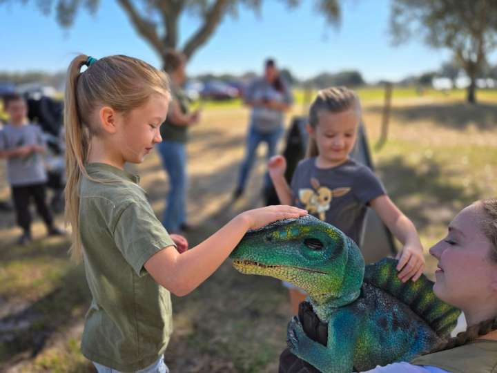 Jurassic Farms Dino Fest Brings Hundreds of Visitors to Oxford