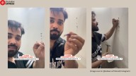 Noida man stuns internet after making a hole in Rs 1.5-crore flat’s wall with a pencil; triggers debate: ‘Gaon ke ghar isse zyada majboot hote hain’