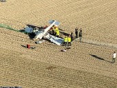 Fallece un piloto tras un accidente aéreo en La Ñorica, Totana