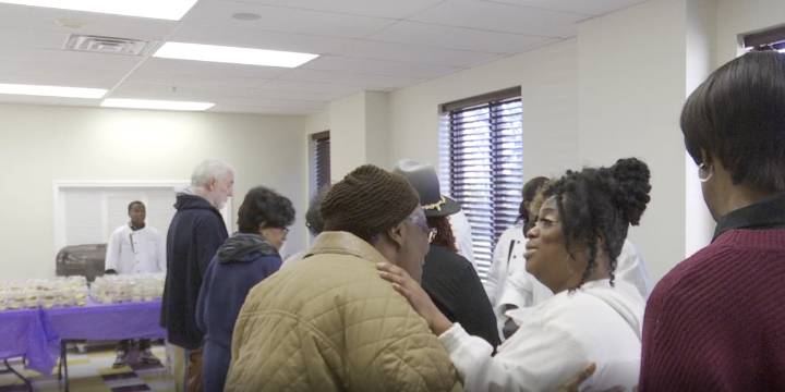 Greater Free Gift Missionary Baptist Church provides free Thanksgiving meals