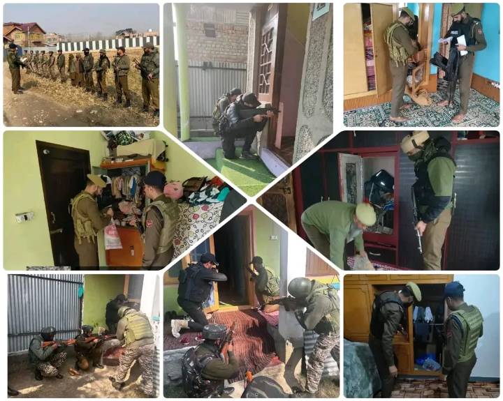 J&K Police conduct extensive searches across Ganderbal to dismantle terror ecosystem