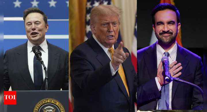 Trillionaire, billionaire, socialist: Musk, Trump, Mamdani