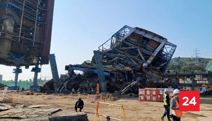 Tragedia en Corea del Sur: edificio se derrumbó, dejó varios trabajadores fallecidos y aún hay atrapados