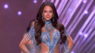 Miss Universo 2025: la peruana Karla Bacigalupo resplandece en la preliminar con un traje de noche cubierto de brillo