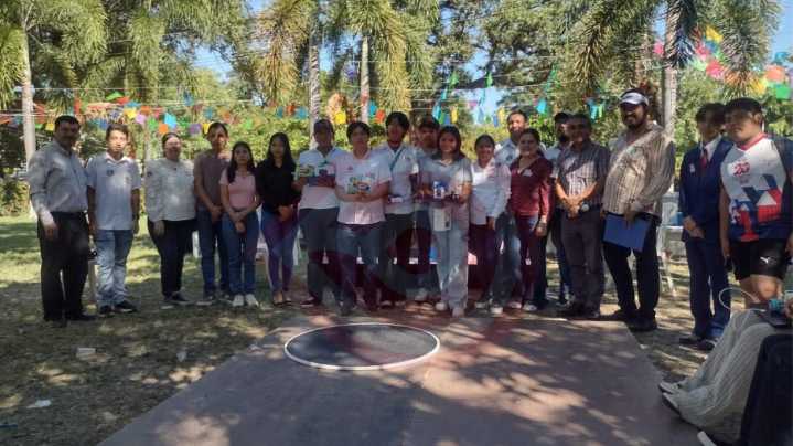 Realizan el “Robot ESH Garza Huasteca 2025”