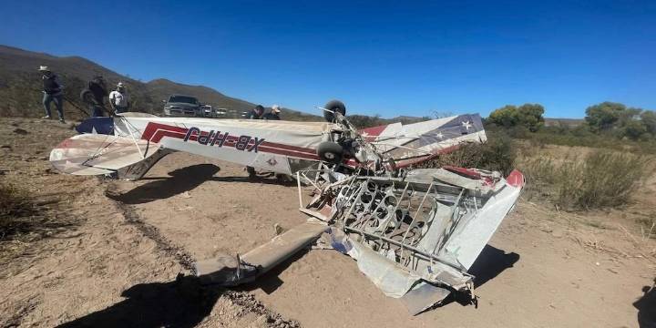 Avioneta se desploma en Santa Isabel, Chihuahua: dos personas murieron