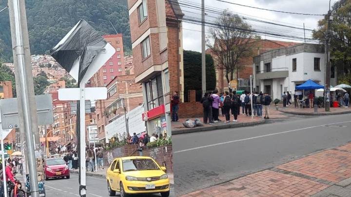 Evacúan la Universidad Católica en Bogotá por amenaza de bomba