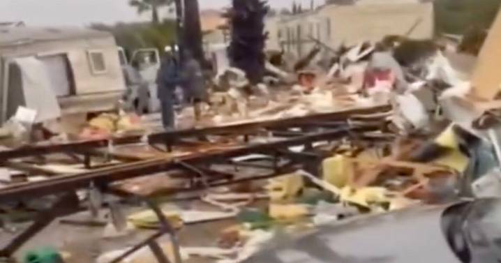 Brit, 85, killed by a tornado in Portugal horror as campsite left in tatters