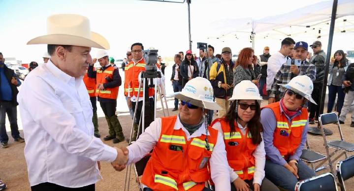 Sonora lidera crecimiento de construcción en frontera norte con aumento del 11%, destaca gobernador Durazo