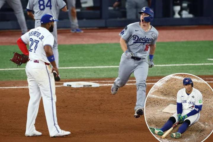 Blue Jays' best not enough for juggernaut Dodgers