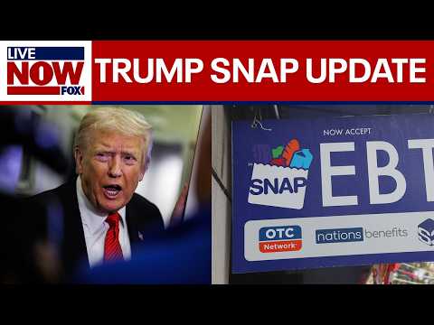 Trump says SNAP won't be paid until shutdown ends