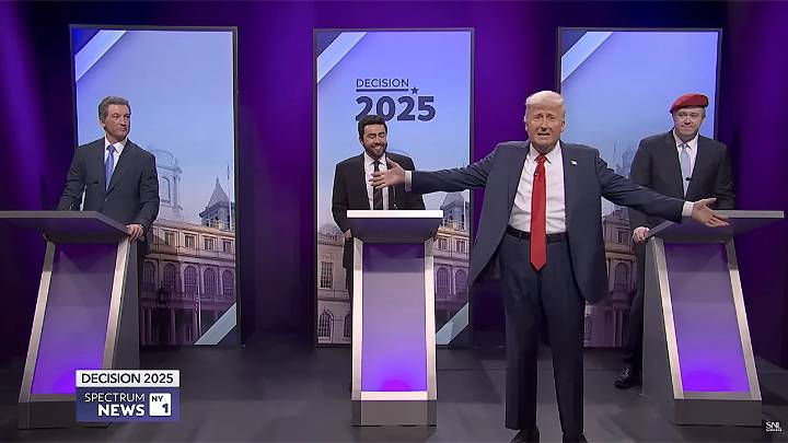 'Saturday Night Live' spoofs Mamdani, Sliwa, Cuomo in NYC mayoral debate