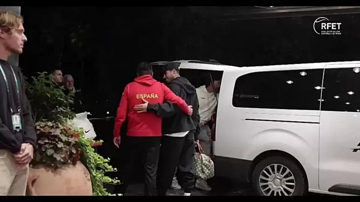 Alcaraz ya está concentrado para la Copa Davis