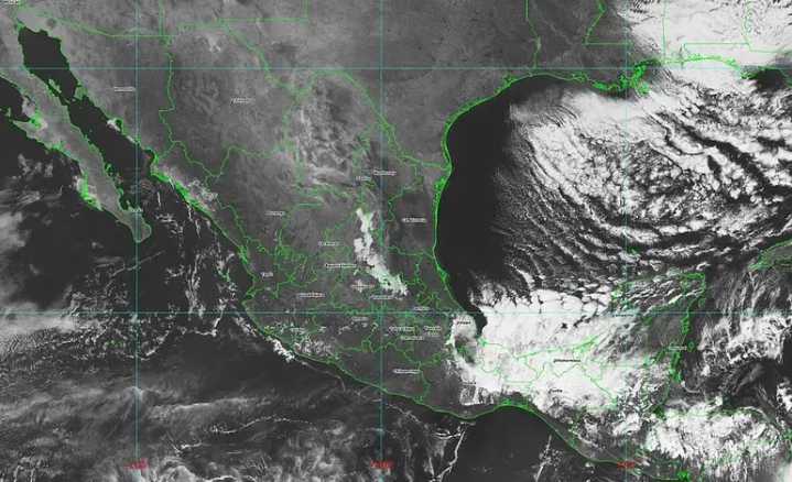 Pronostican fuertes lluvias en México por ingreso del frente frío 13
