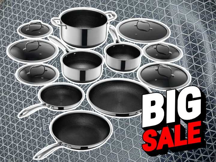 Build your dream HexClad set and unlock limited-time discount up to 20% off