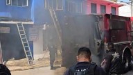 Bomberos sofocan incendio en vivienda de La Paz
