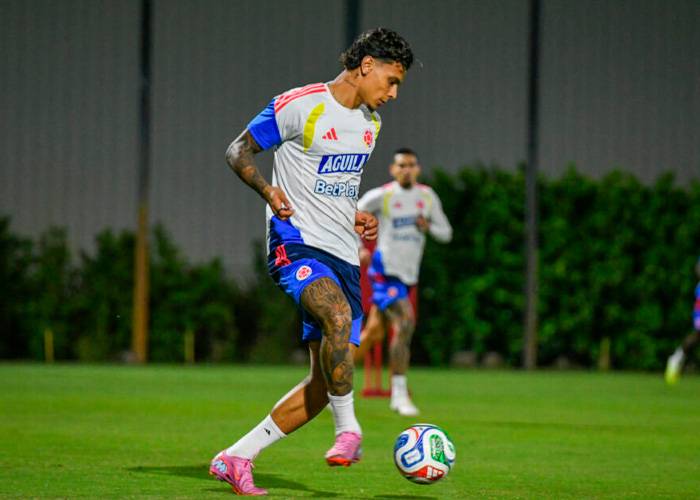 Colombia, penúltimo entrenamiento antes del partido vs. Nueva Zelanda en Fort Lauderdale