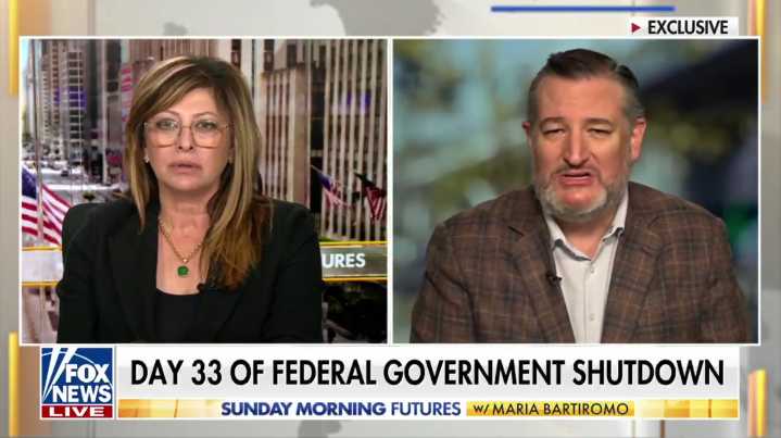 Cruz Shares His Government Shutdown Conspiracy Theory