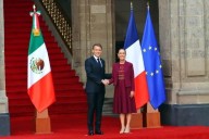Invita Macron a Sheinbaum a visitar Francia en 2026