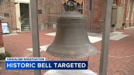 Base of historic bell outside Christ Church damaged in Old City
