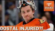 SHOCKER: Anaheim Ducks Face Lukáš Dostál Injury as Petr Mrázek Steps Up, Will They SURVIVE?
