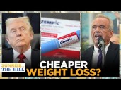 Trump STRIKES DEAL To SLASH Prices Of Popular Weight Loss Drugs