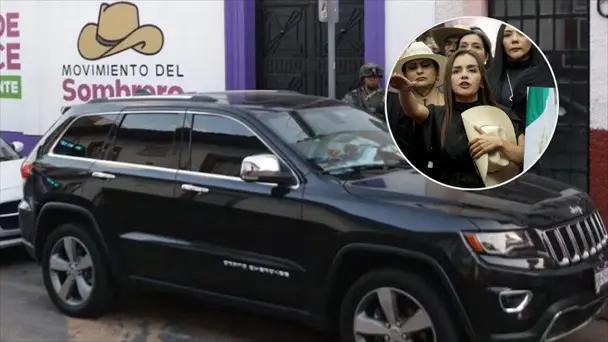 Grecia Quiroz llega a Uruapan tras tomar posesión como alcalde