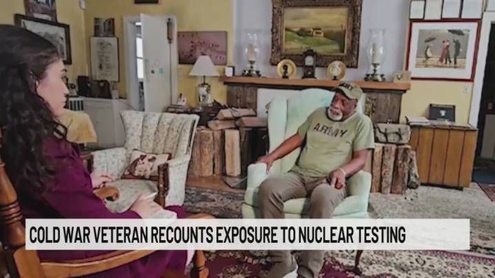 Cold War veteran recounts exposure to nuclear testing