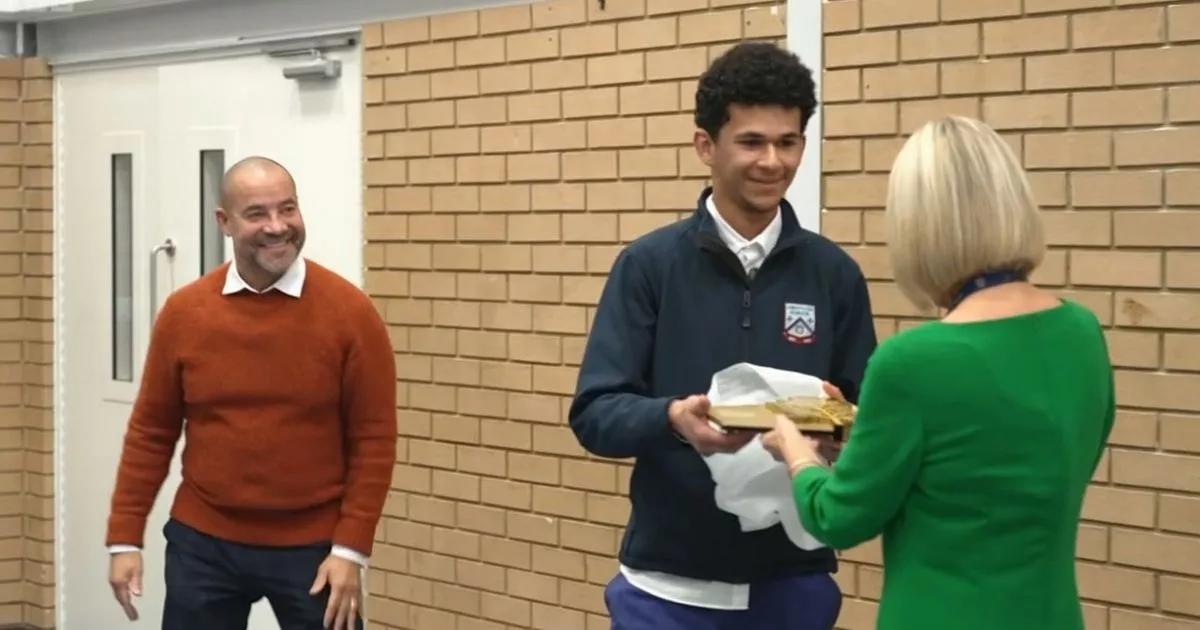 Liverpool school awarded prestigious prize on BBC's The One Show