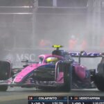 Colapinto largará 15° en el GP de Las Vegas