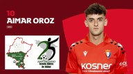 Aimar Oroz recibe el XIII Premio de la Escuela Ribera de Fútbol por sus valores deportivos