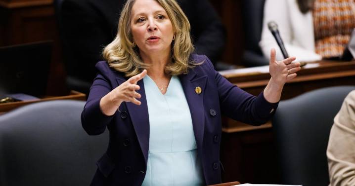 Marit Stiles warns of water privatization in Ontario bill