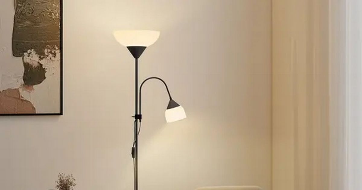 Debenhams Black Friday sale cuts 67% off modern floor lamp