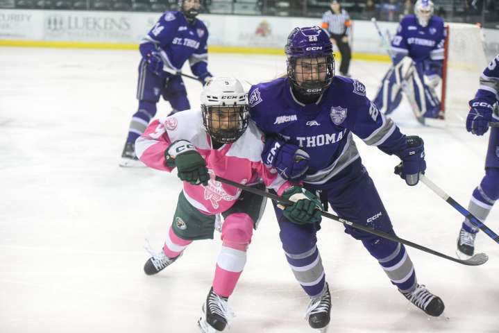 St. Thomas catches a break, shuts out Bemidji State in series opener