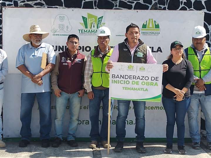 Inicia en Temamatla el Plan Hídrico del Gobierno del Estado