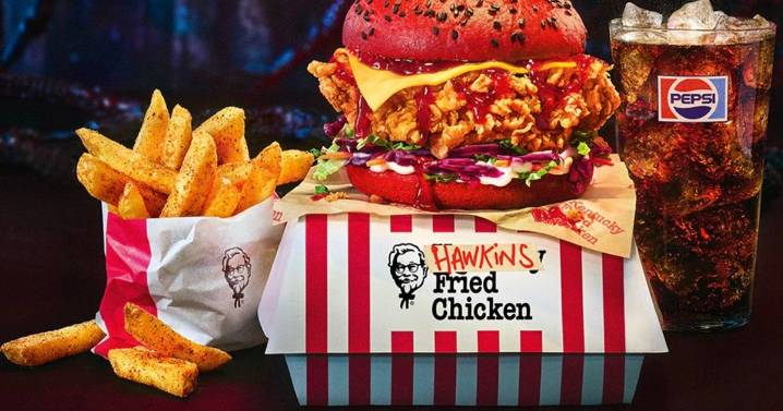 'I tried KFC's new Stranger Things-themed burger but was left scratching my head'